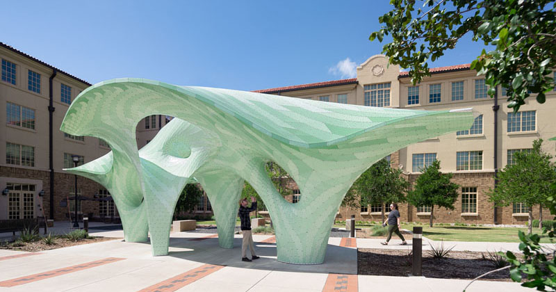 Texas Tech Faculty Has A New Public Sculpture By Marc Fornes